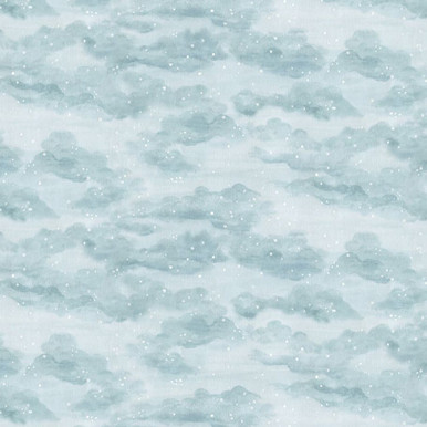 Hazy Shade of Winter 8434-17 Ice in the Snow by Studio E | SOLD BY THE HALF-YARD