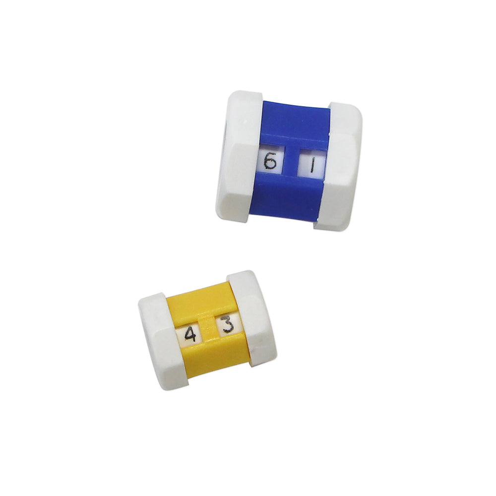 UNIQUE KNITTING Assorted Row Counters - 2pcs