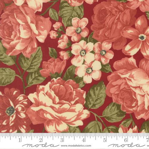 Ambiance - Large Floral Rose 544410-13 - Quilting Fabric