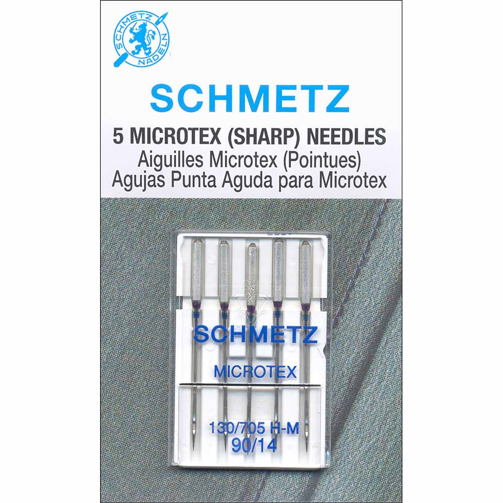 Schmetz Microtex Machine Needles Size 90/14 #1731 (5/Pkg)