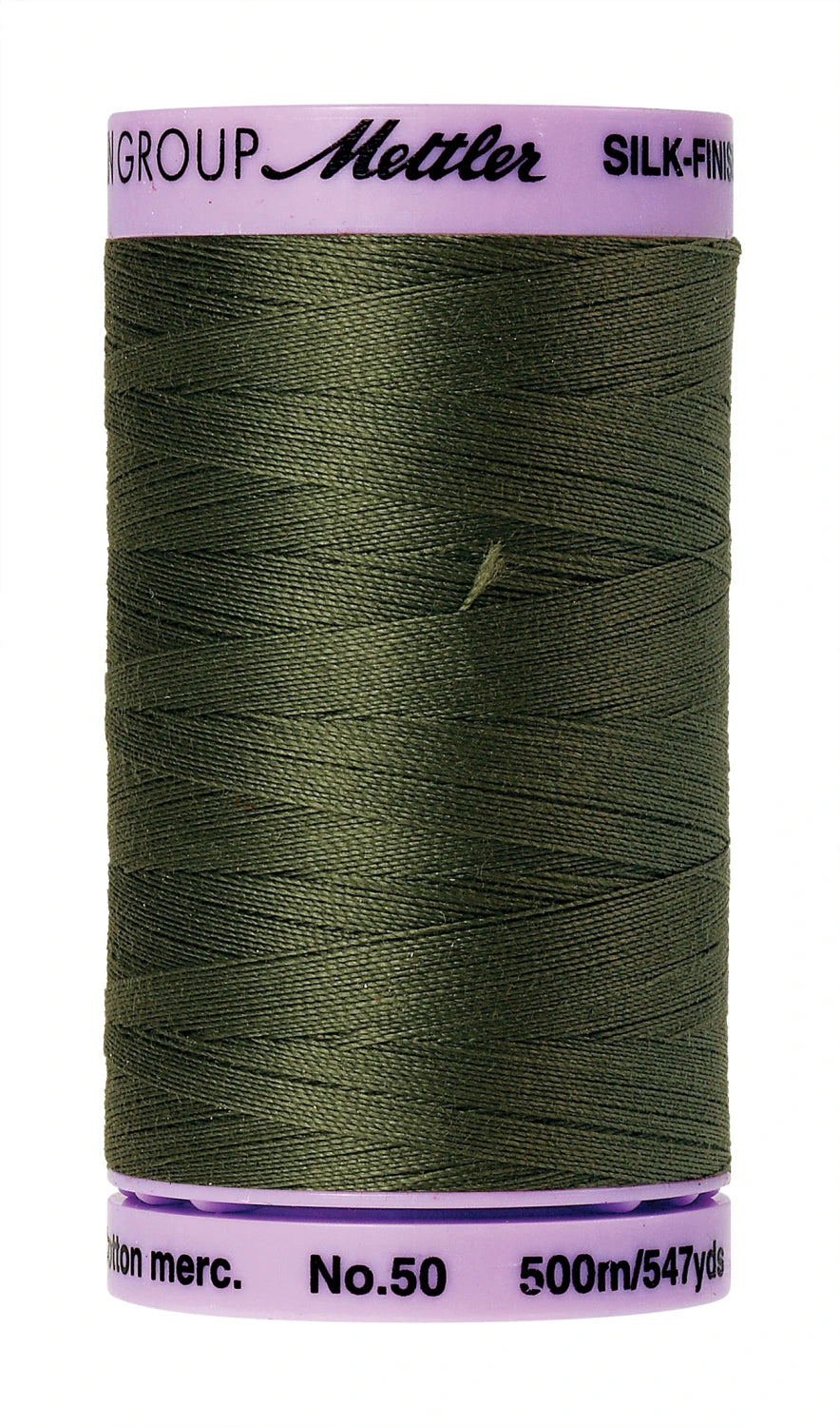 Mettler Cotton Silk Finish 50wt Burnt Olive