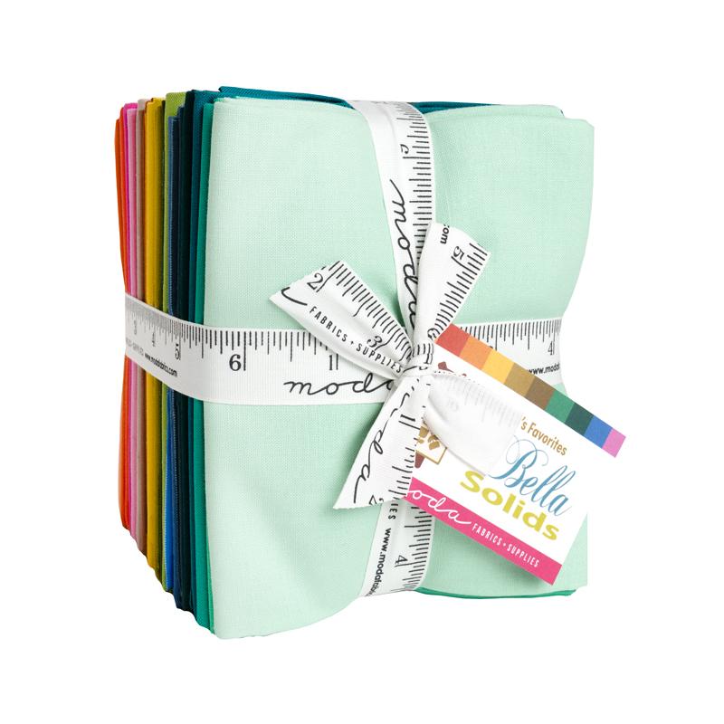 Fat Quarter Bundle - Bella Solids 2025 - Elizabeth's Favorites