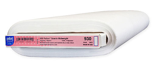 Pellon Sew-In Midweight Interfacing - 20 Inch