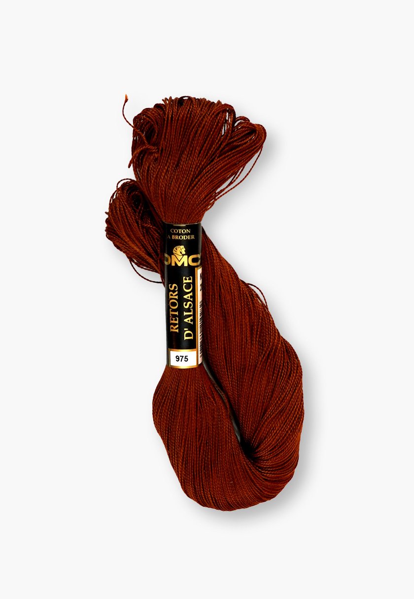 DMC Retors d’Alsace No. 8 – Color 975 – 100% Cotton – 20 g Thread Skein