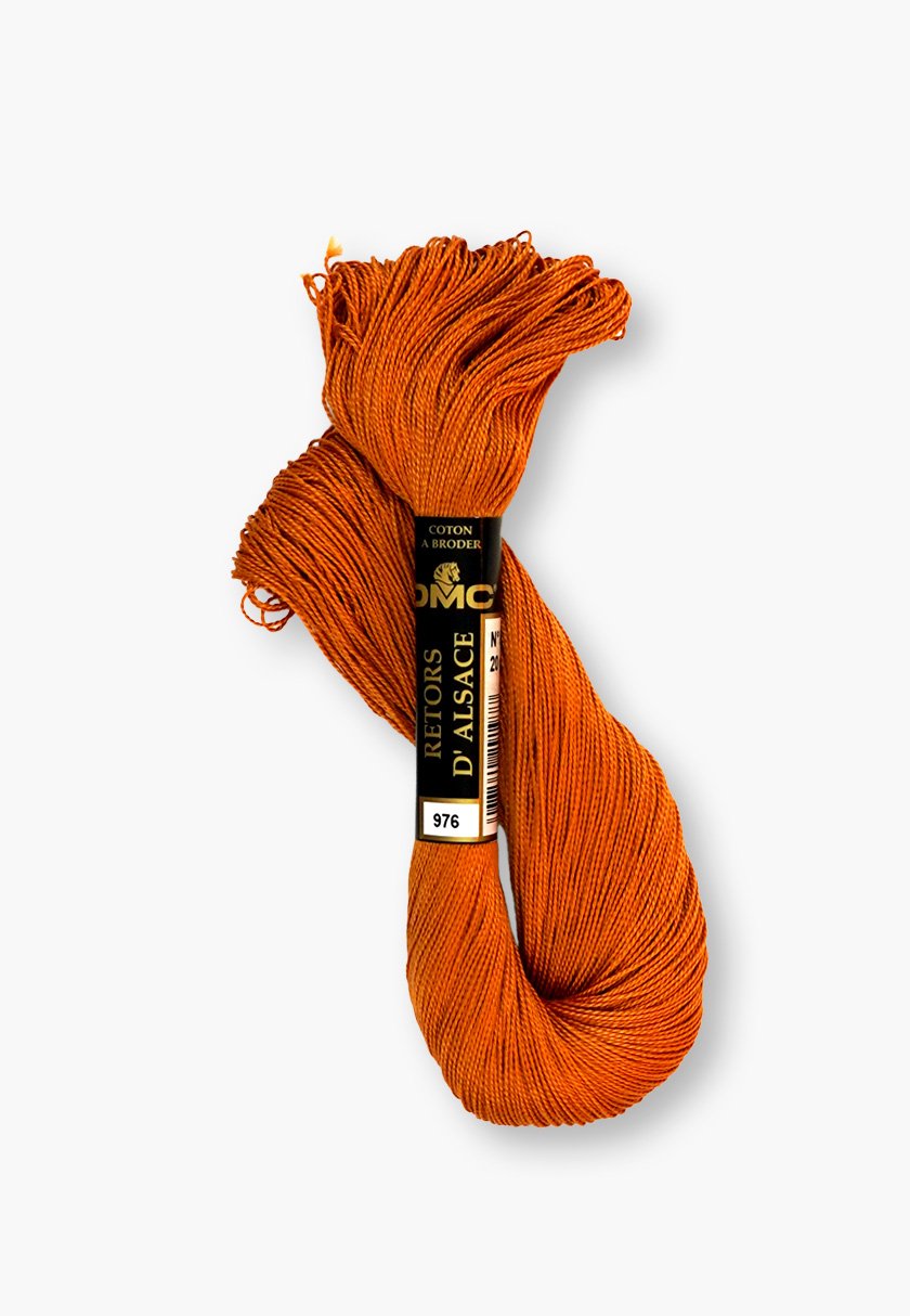 DMC Retors d’Alsace No. 8 – Color 976 – 100% Cotton – 20 g Thread Skein