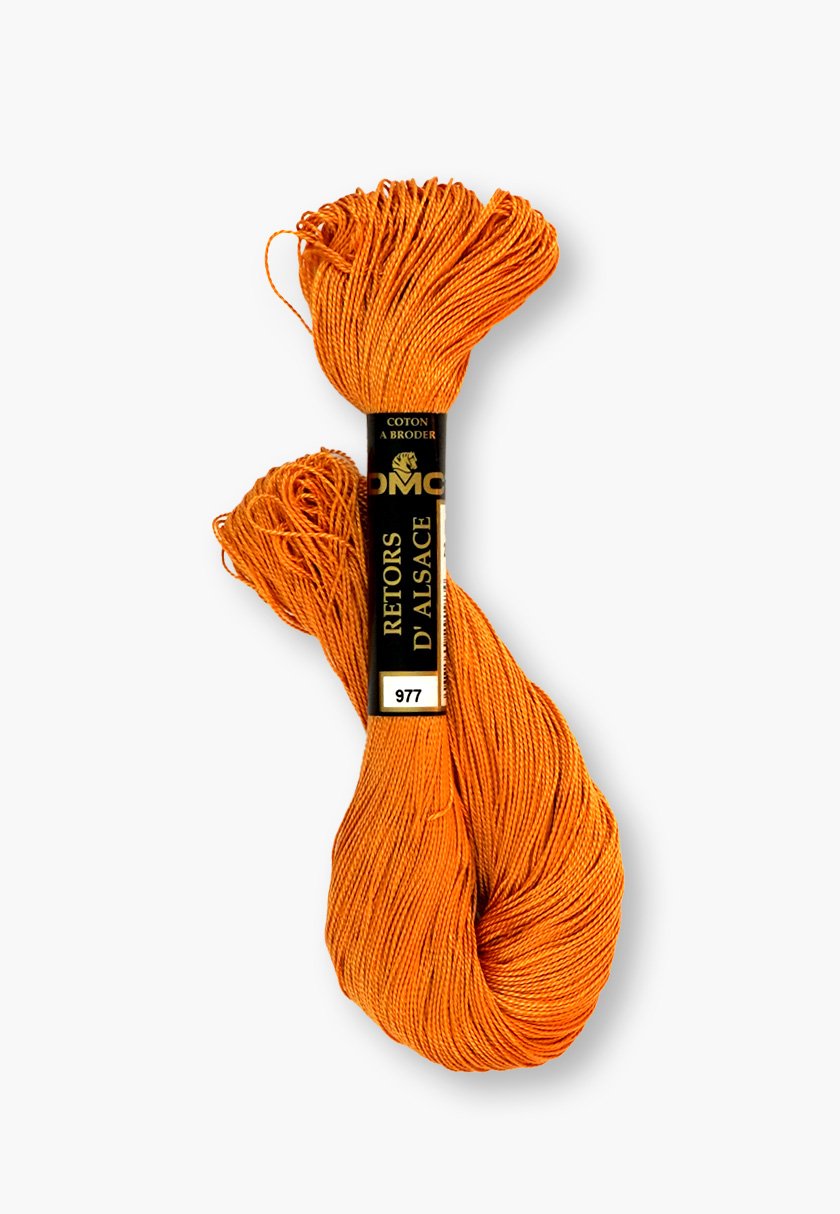 DMC Retors d’Alsace No. 8 – Color 977 – 100% Cotton – 20 g Thread Skein