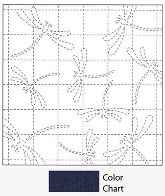 Olympus Sashiko Sampler H-240 - Navy