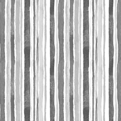 Misty Morning 9964-90 Gray White Watercolor Stripe by Henry Glass | SOLD BY THE HALF-YARD