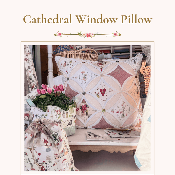 Online Class: Cathedral Window Pillow