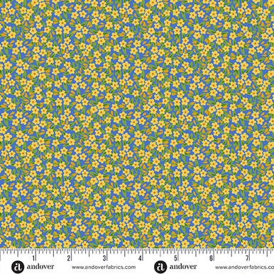 CLEARANCE Andover Fabrics - Floral States of America - A-1002-SC