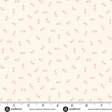 Rendezvous Andover Fabrics - Heart and Soul - A-1244-L