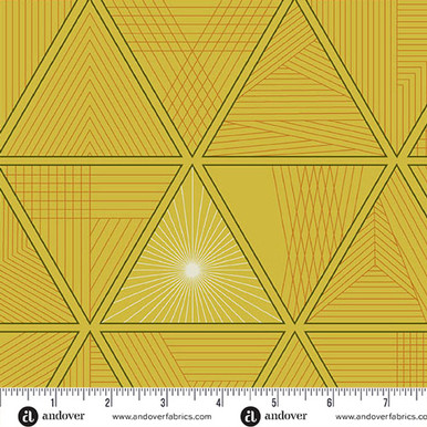 Andover Fabrics - 40 by Giucy Giuce - A-1391-Y - Winding Ways