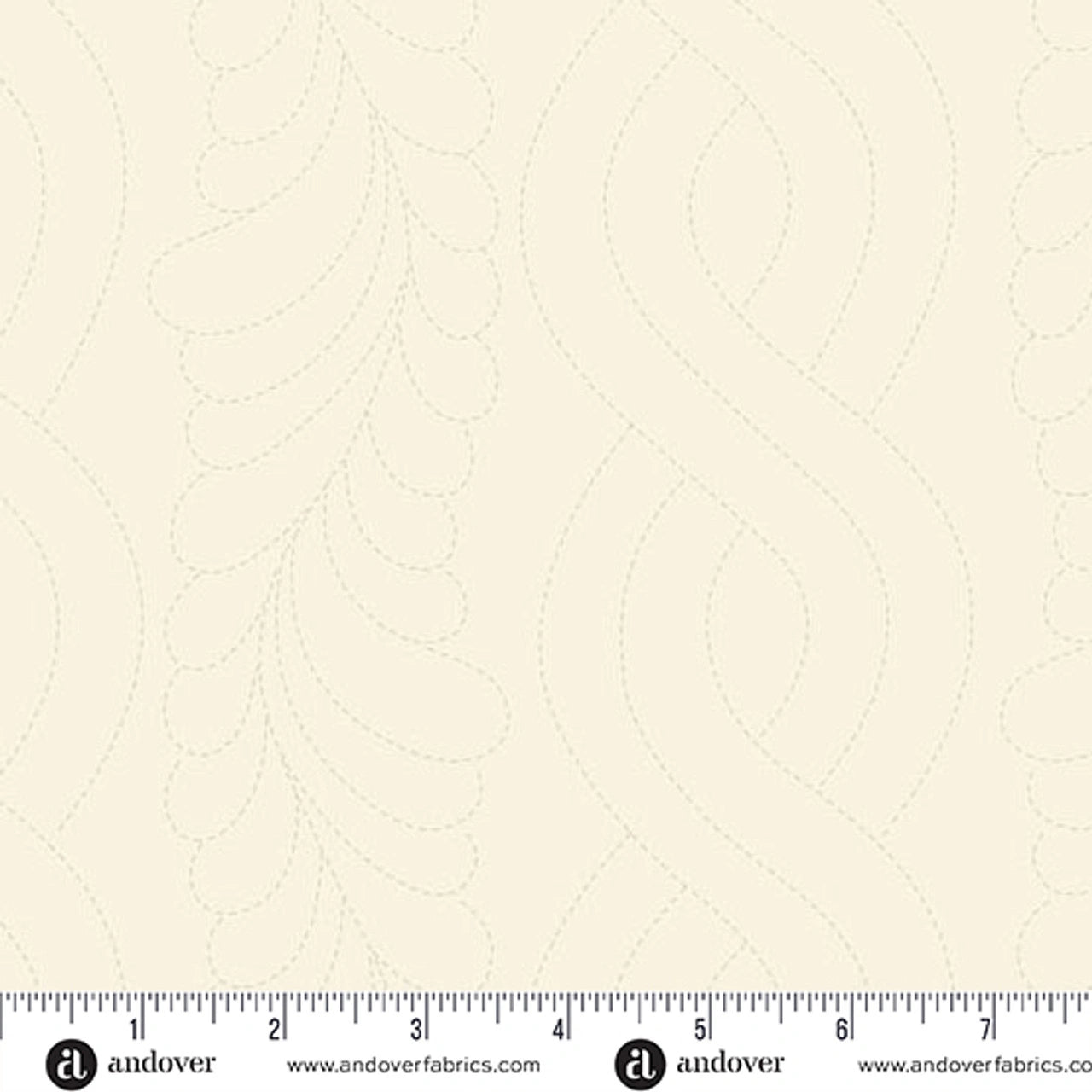 Sewing Bird Parchment Feather Stitch Fabric Yardage