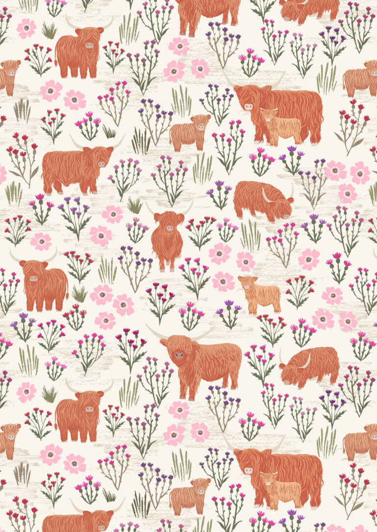 A Celtic Summer - Summer Meadow Highland (Cream) - Lewis & Irene