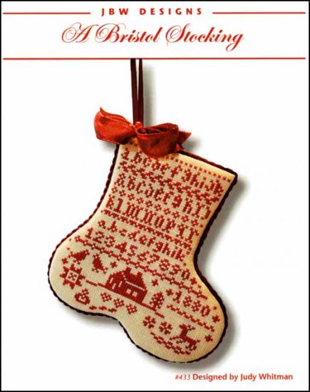 A Bristol Stocking Cross Stitch Pattern by JBW Designs