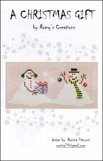 A Christmas Gift Cross Stitch Pattern by Romy's Creations