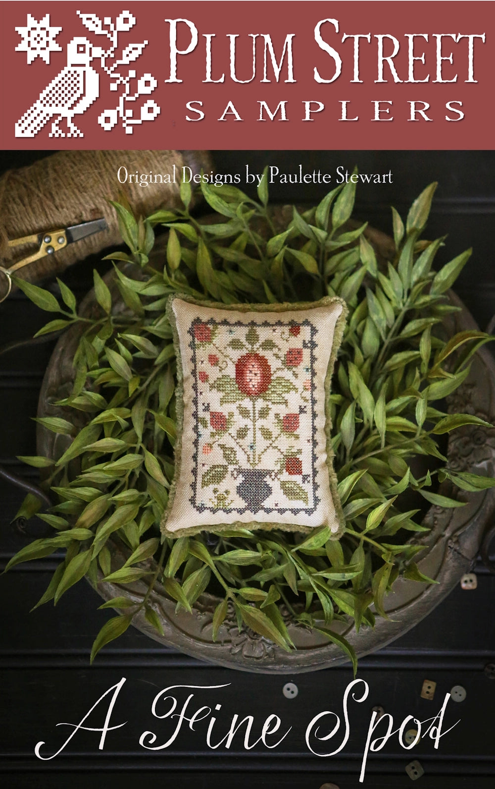 A Fine Spot Cross Stitch Pattern by Plum Street Samplers