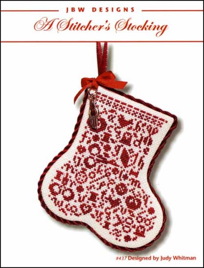 A Stitcher's Stocking Cross Stitch Pattern by JBW Designs