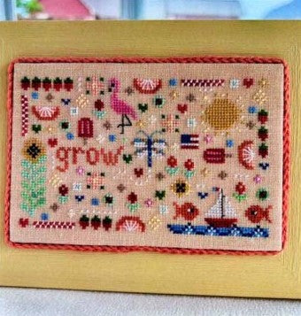 A Little Summer Cross Stitch Pattern by Sweet Wing Studio