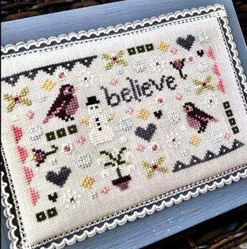 A Little Winter Cross Stitch Pattern by Sweet Wing Studio