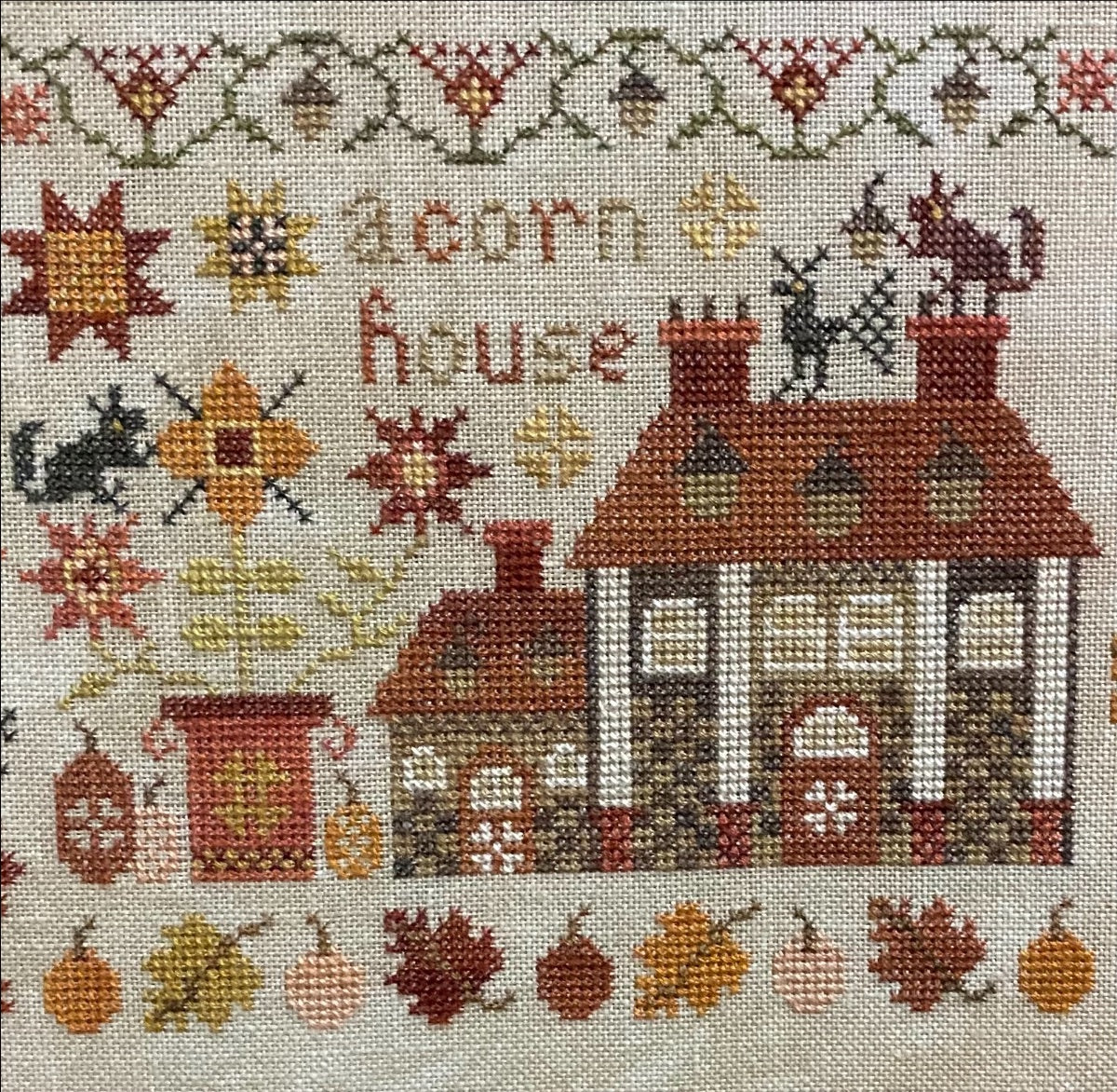 Acorn House- Pansy Patch Quilts and Stitchery 8 of 9