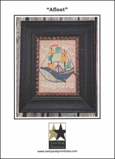 Afloat Cross Stitch Pattern by Twin Peak Primitives