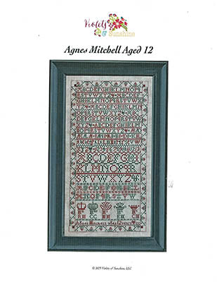 Agnes Mitchell Aged 12 Cross Stitch Pattern by Violets & Sunshine