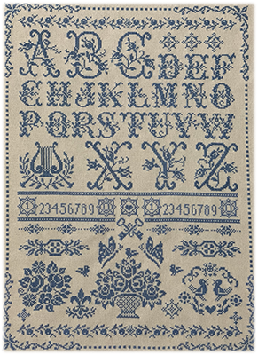 Alphabetum Cross Stitch Pattern by Twin Peak Primitives