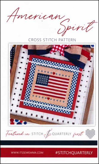 American Spirit Cross Stitch Pattern by It's So Emma