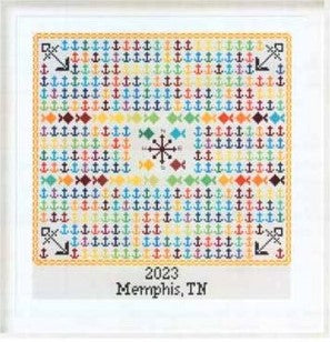 Anchor Temperature Chart Cross Stitch Pattern by Salty Stitcher Designs