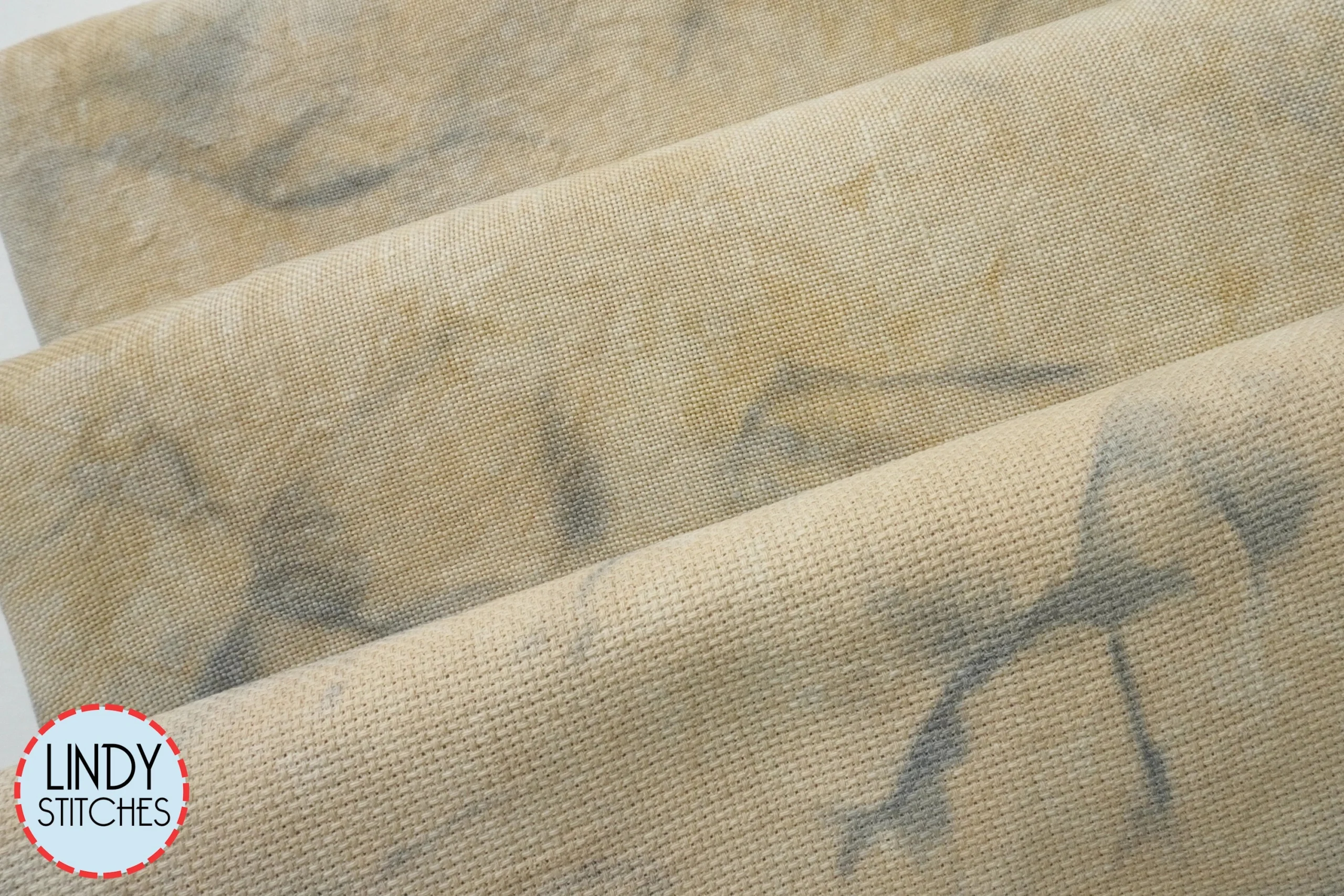 16 count Picture This Plus Ancient Aida Hand Dyed Fabric