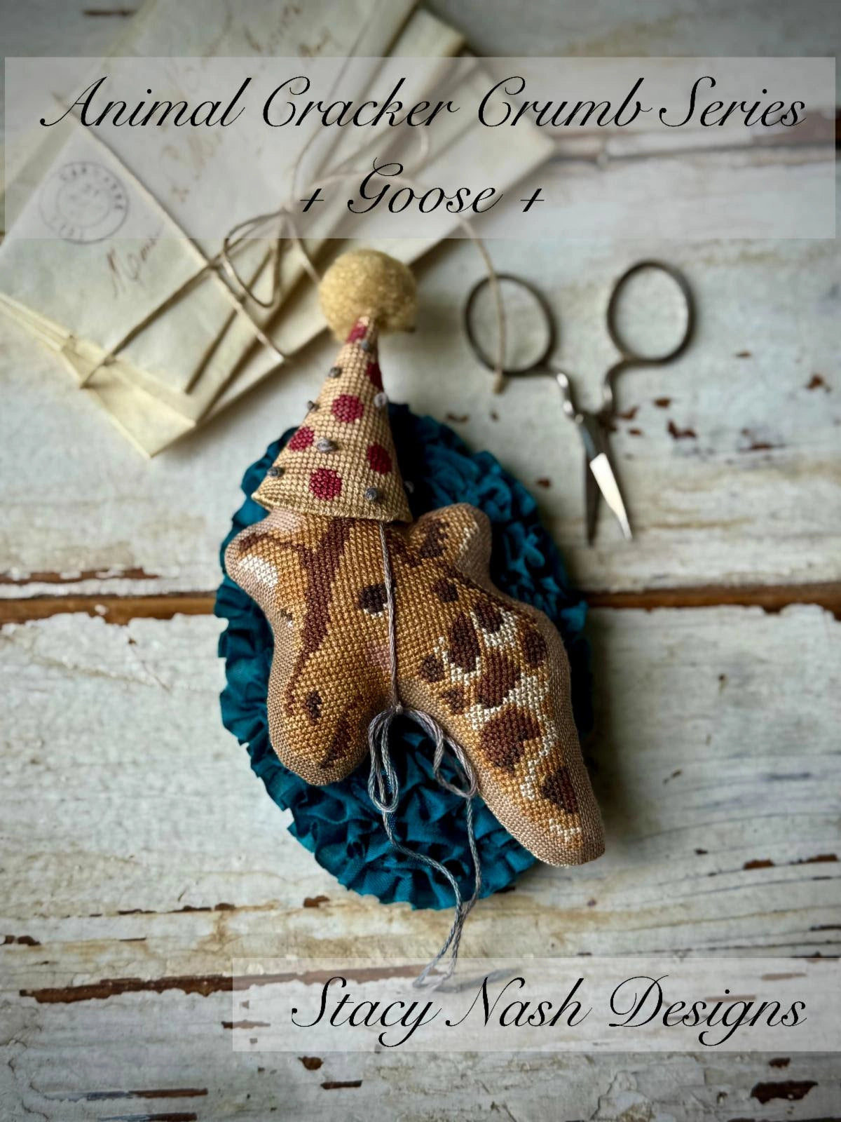 Animal Cracker Goose by Stacy Nash Cross Stitch Pattern Nashville Market