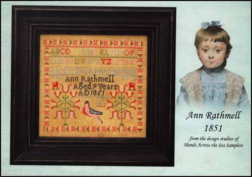 Ann Rathmell 1851 Cross Stitch Pattern by Hands Across the Sea