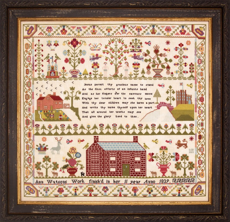 Ann Watson 1839 | Cross Stitch Pattern by Hands Across the Sea Samplers