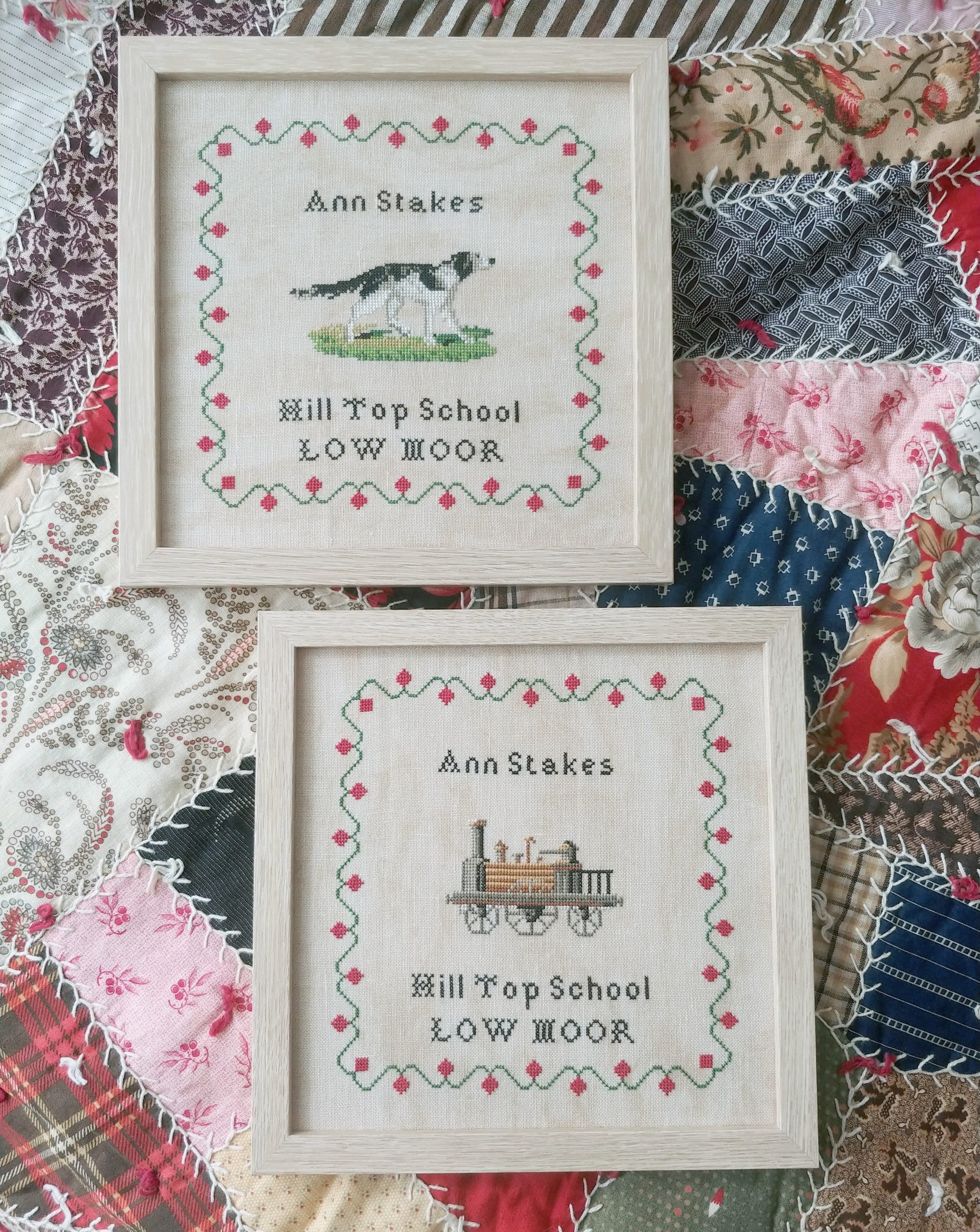 Anne Stakes Cross Stitch Pattern by Mojo Stitches