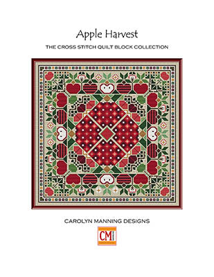 Apple Harvest Cross Stitch Pattern by CM Designs