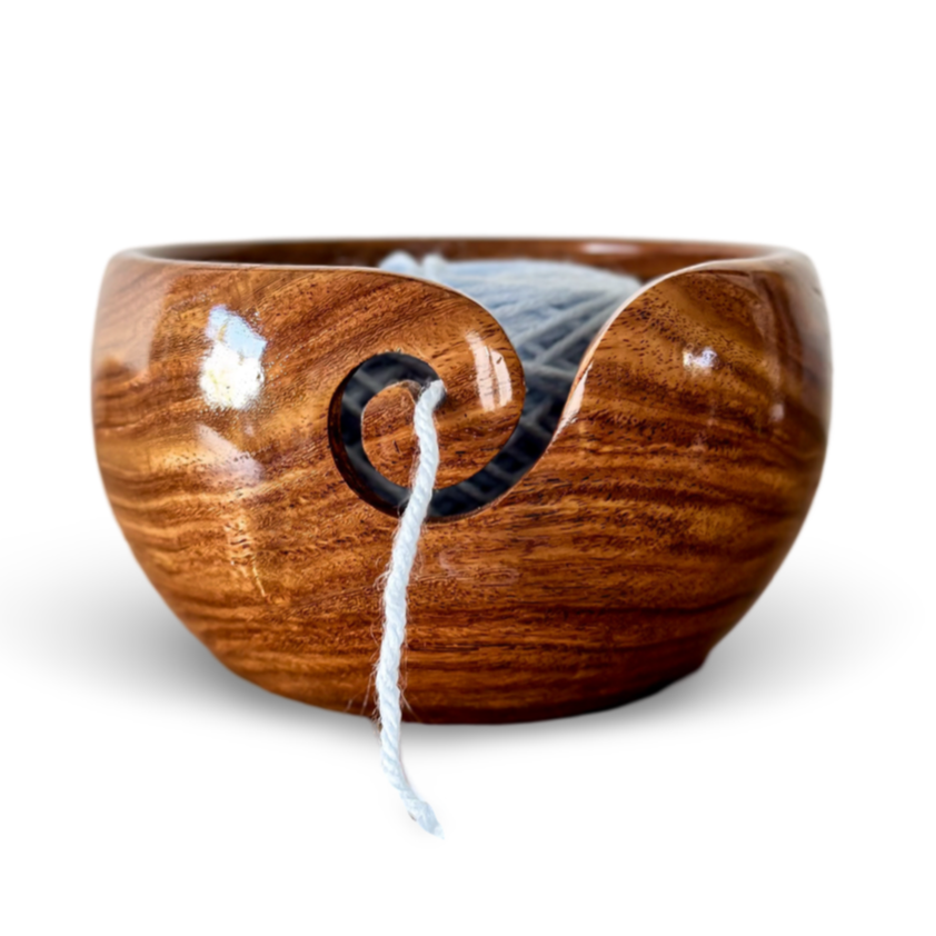 Rosewood Yarn Bowls