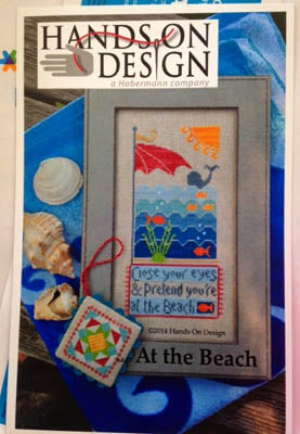 At The Beach Cross Stitch Pattern by Hands On Design