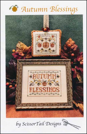 Autumn Blessings Counted Cross Stitch Pattern
