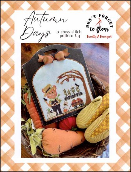 Autumn Days Cross Stitch Pattern by Finally A Farmgirl