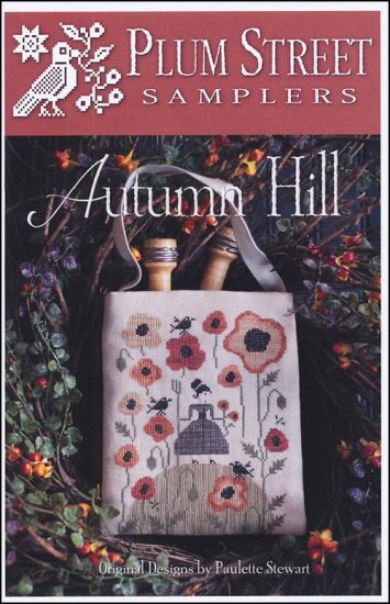 Autumn Hill Cross Stitch Pattern by Plum Street Samplers
