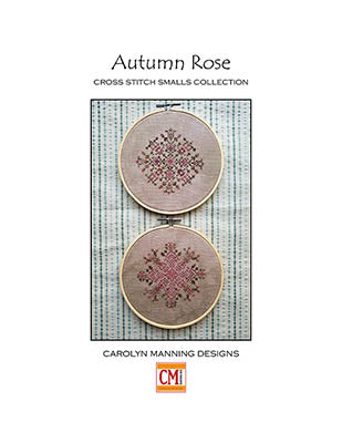 Autumn Rose Cross Stitch Pattern by CM Designs
