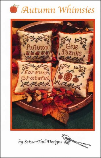 Autumn Whimsies Counted Cross Stitch Pattern