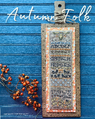 Autumn Folk Cross Stitch Pattern by Hands On Design