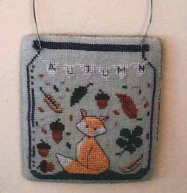 Autumn in a Jar Cross Stitch Pattern by Romy's Creations