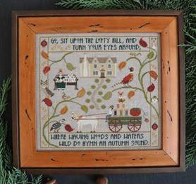 Autumn's Hymn Cross Stitch Pattern by The Blue Flower