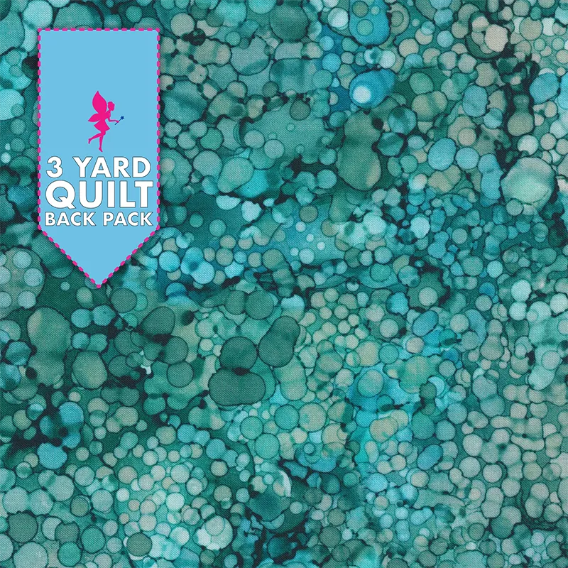 Bliss Tranquility 108" Wide 3 Yard Quilt Backpack