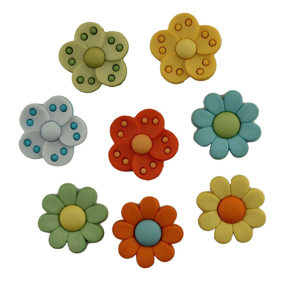 Psychedelic Button Bag 8 Count