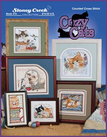 Cozy Cats Book 410 - Cross Stitch Chart