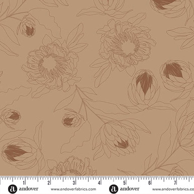 Andover Fabrics - Color Me Whispered by Stephanie Organess - A 10070-N
